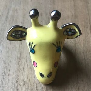Betsey Johnson Giraffe Cocktail Ring